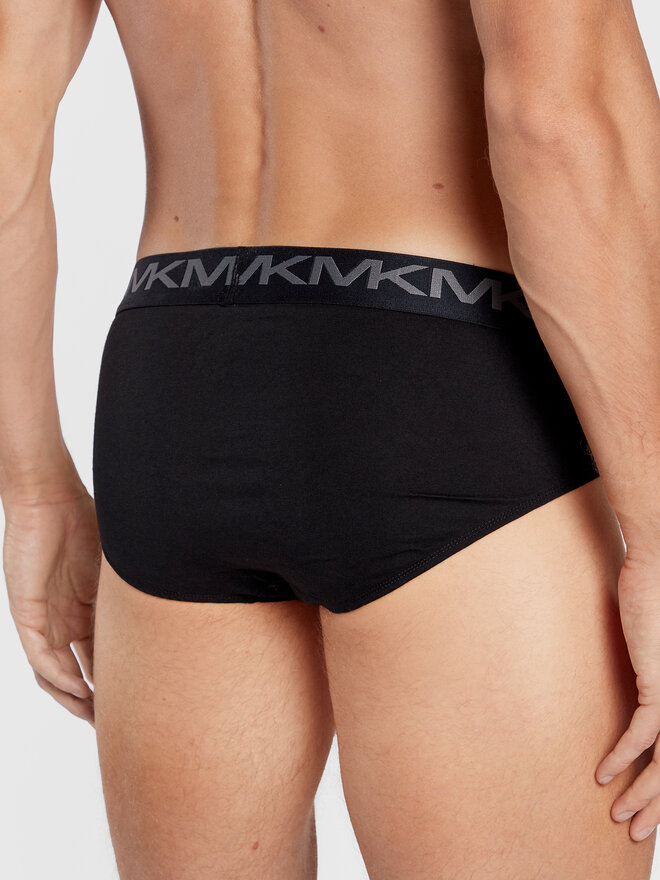 Michael Kors Michael Kors Komplektas: 3 trumpikių poros 6BR1L10033 Juoda