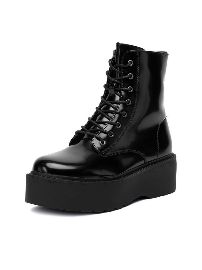 DeeZee Schnürschuhe DeeZee 12663-4 Schwarz