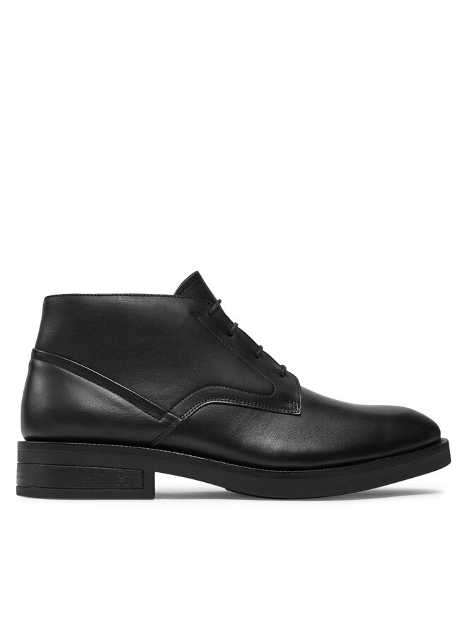 Tommy Hilfiger Μποτίνια Tommy Hilfiger Tl Lth Boot FM0FM05265 Μαύρο