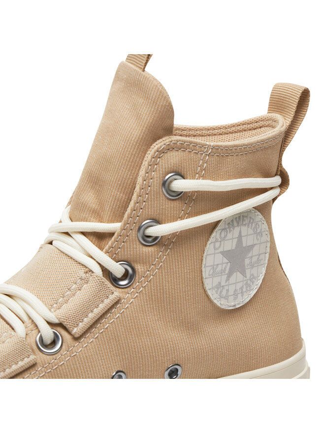 Converse Sneakers aus Stoff Converse Chuck Taylor All Star Lift Platform A06494C Beige
