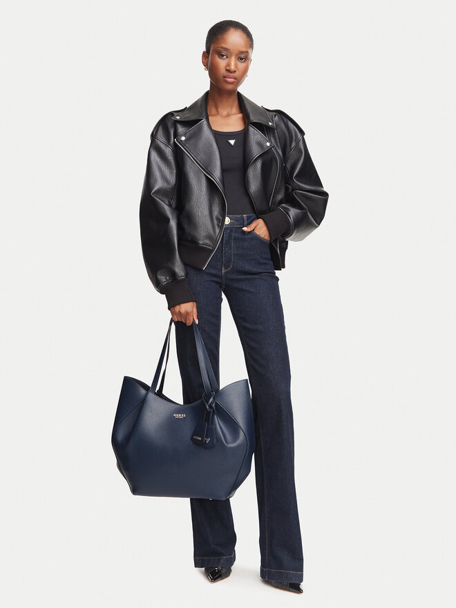 Guess Handtasche Guess Amorette HWBG78 98240 Dunkelblau