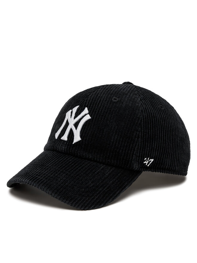 47 Brand Kšiltovka 47 Brand MLB New York Yankees Thick Cord 47 B-THCKC17EWS-BK Černá