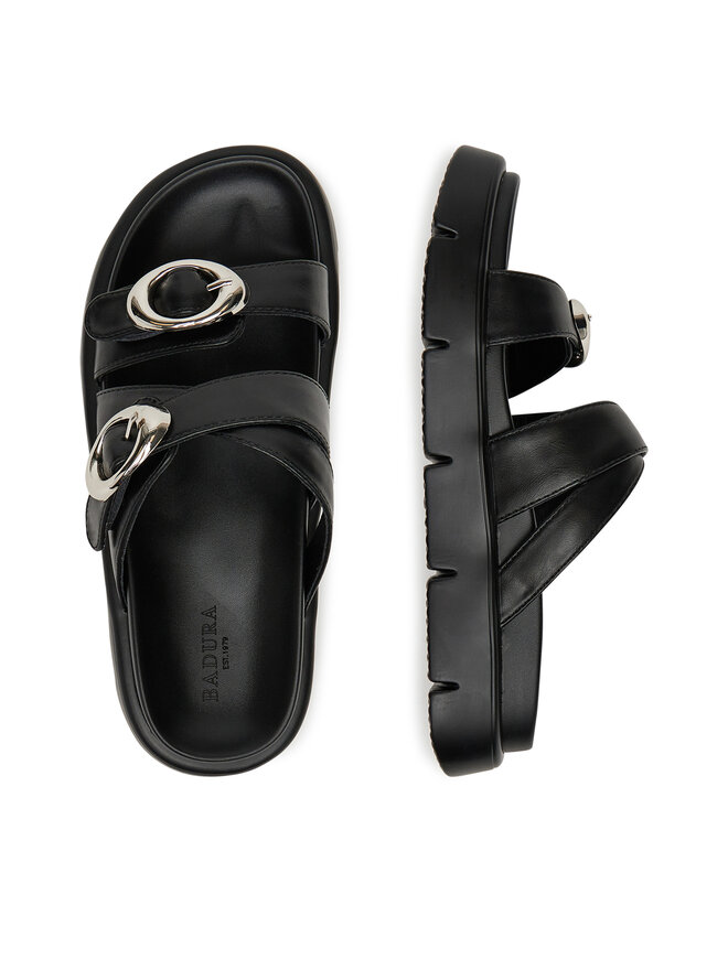 Badura Chanclas Badura CHAMOMILE-7Y002 Negro