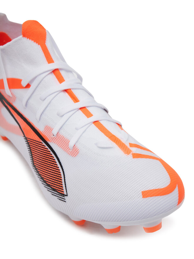 Puma Buty do piłki nożnej Puma Ultra 5 Match+ Fg/Ag 108162 01 Biały