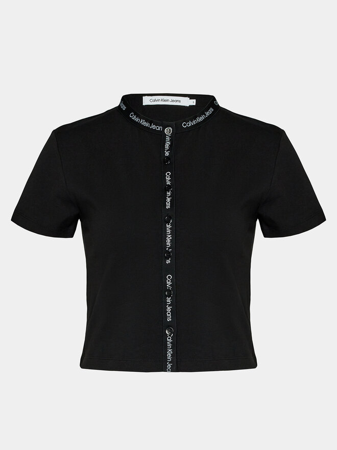 Calvin Klein Jeans Calvin Klein Jeans T-Shirt Logo J20J223093 Schwarz Slim Fit