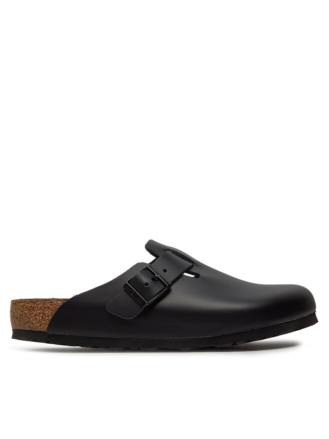 Birkenstock boston clog black sales