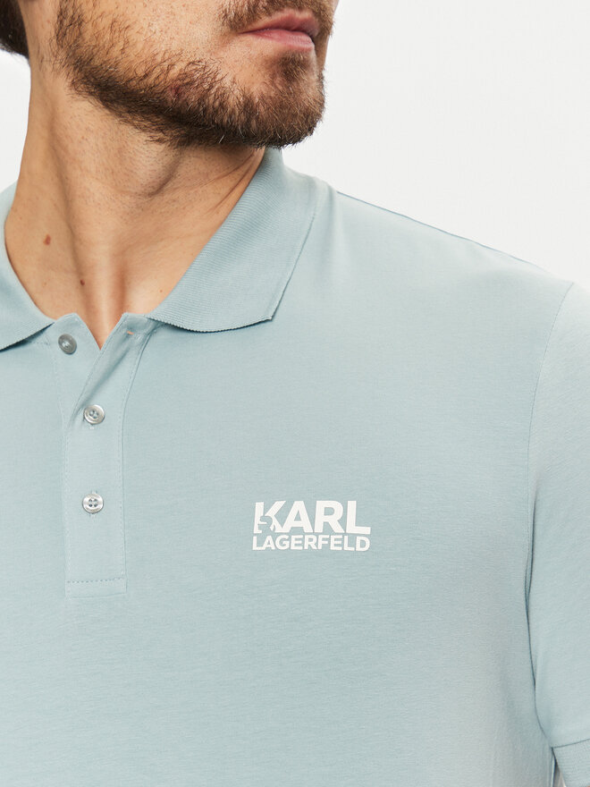 KARL LAGERFELD KARL LAGERFELD Poloshirt 745088 551235 Himmelblau Regular Fit