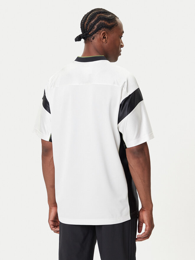 adidas adidas Футболка Football JY2762 Білий Oversize