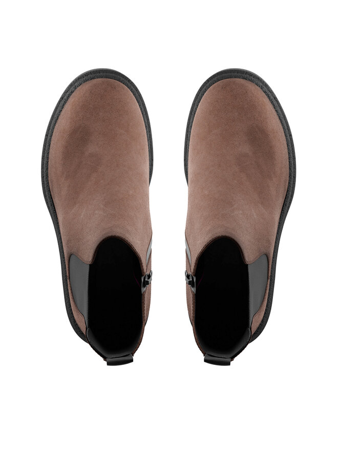ECCO Kotníková obuv ECCO Grainer K 72823205014 Hnědá