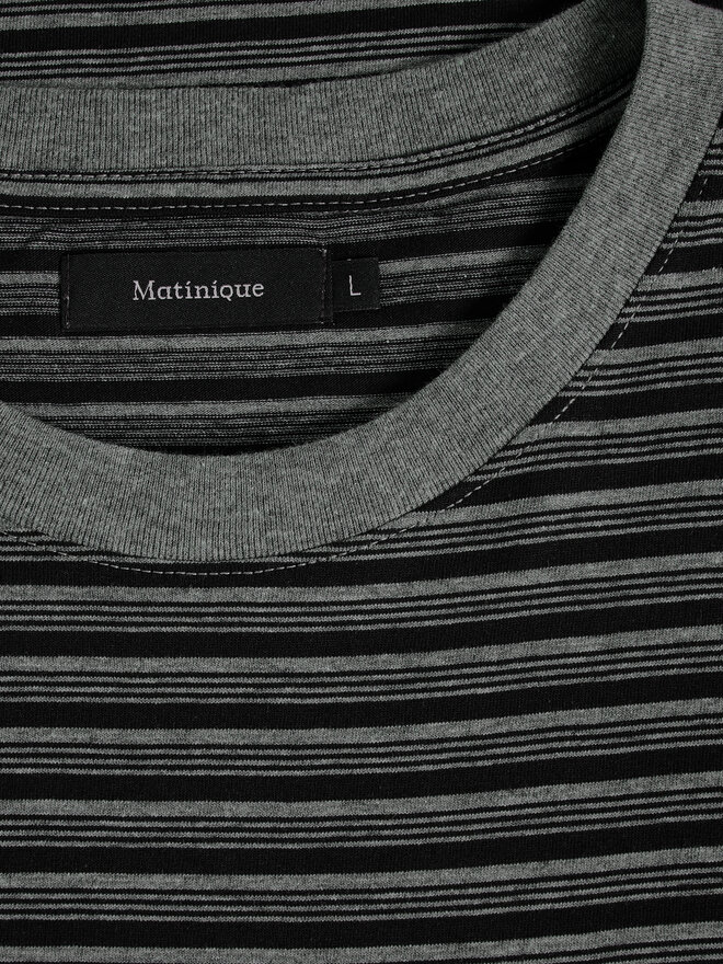 Matinique Matinique T-Shirt 30207028 Μαύρο Regular Fit