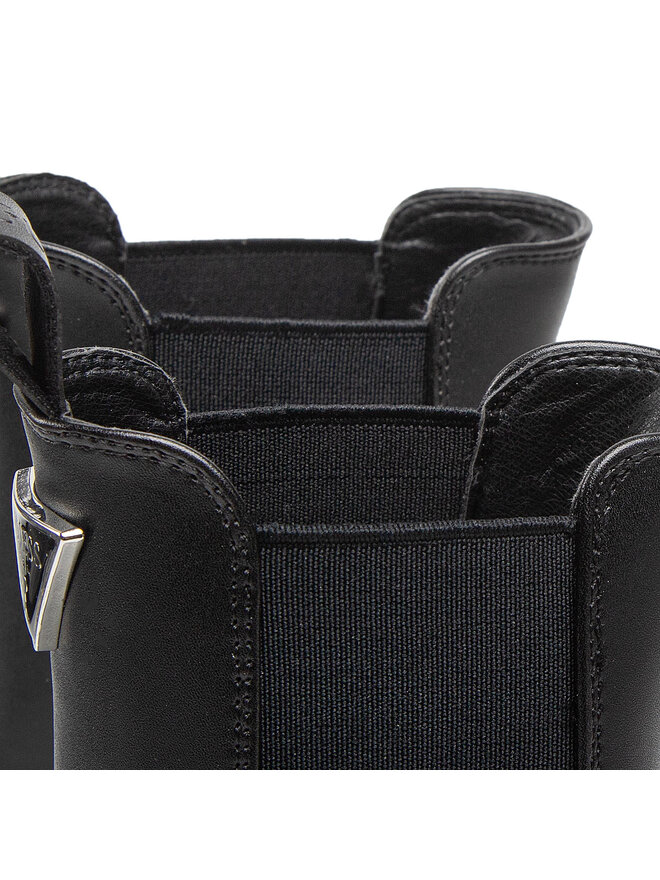 Guess Kotníková obuv s elastickým prvkem Guess Charlotte FL8CHT ELE10 Černá