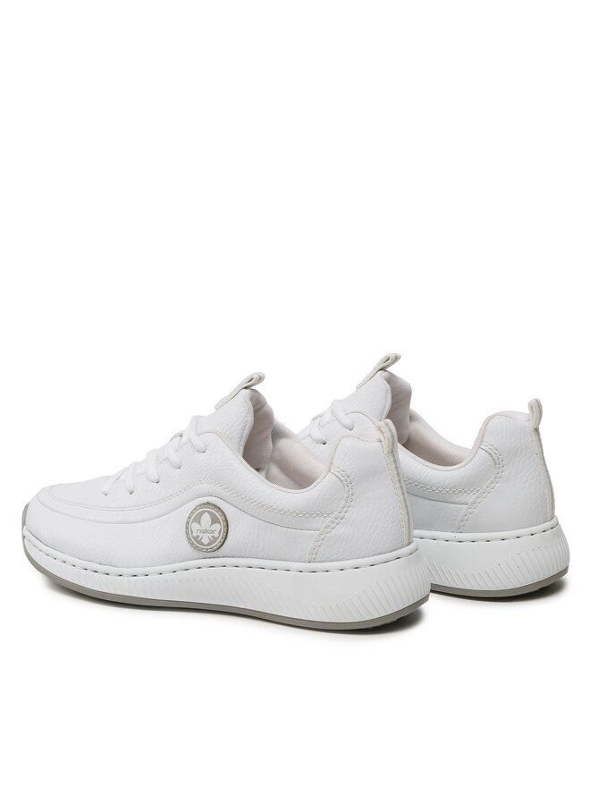 Rieker Sneakersy Rieker N5504-80 Bílá