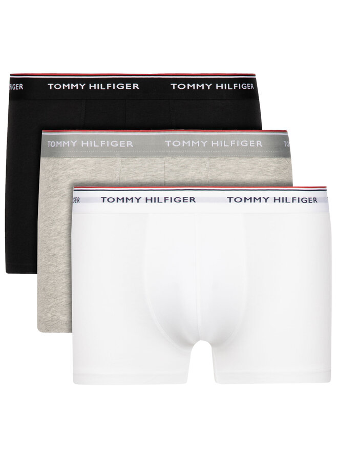 Tommy Hilfiger Tommy Hilfiger Σετ μποξεράκια 3 τμχ 3P Trunk 1U87903842 Έγχρωμο