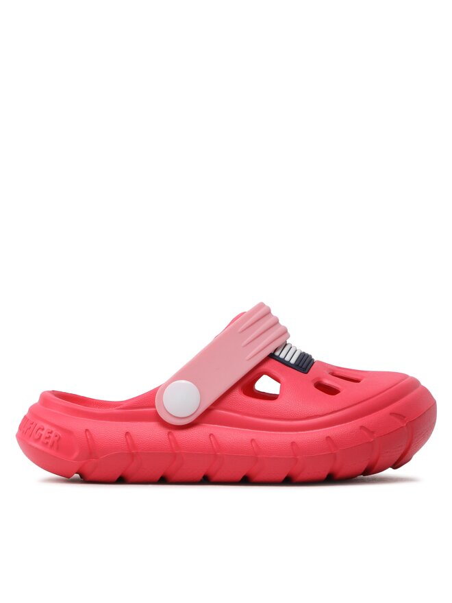 Tommy Hilfiger Šľapky Tommy Hilfiger Flag Comfy Sandal T1A2-32780-0083 M Ružová