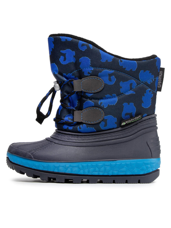 Boatilus Botas de nieve Boatilus Youth Joggy Sport Lace NJ09 VAR.17ZT Azul marino