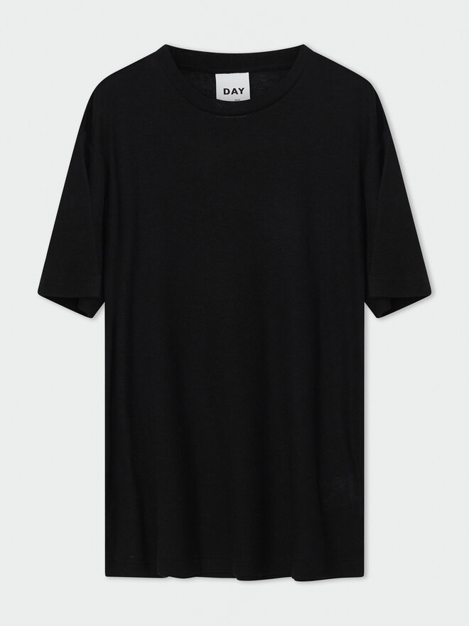 DAY BIRGER ÉT MIKKELSEN DAY BIRGER ÉT MIKKELSEN Футболка Parry 100422 Чорний Relaxed Fit