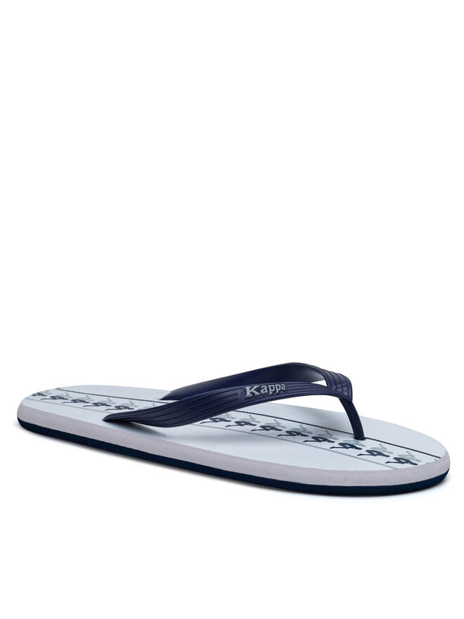 Kappa Джапанки Kappa 371G1LW White - Blue Marine - Grey Lt Lead Цветен