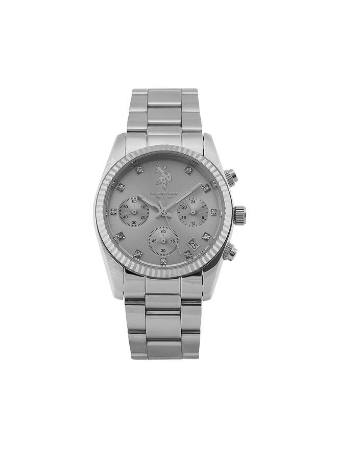 U.S. Polo Assn. Ročna ura U.S. Polo Assn. Amelie USP8319ST Srebrna
