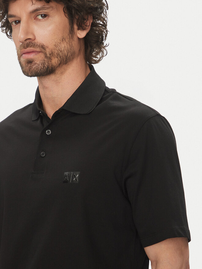 Armani Exchange Armani Exchange Poloshirt XM000484 AF10364 UC001 Schwarz Regular Fit