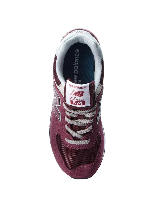 Zapatillas New Balance WL574ER Guinda burdeos zapatos.es