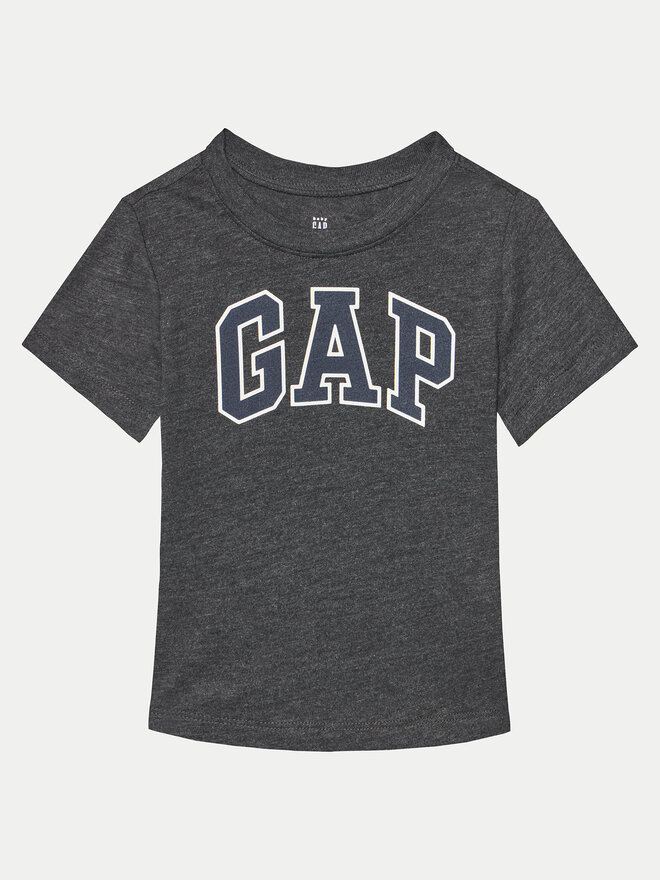 Gap Gap Marškinėliai 609749-01 Pilka Regular Fit