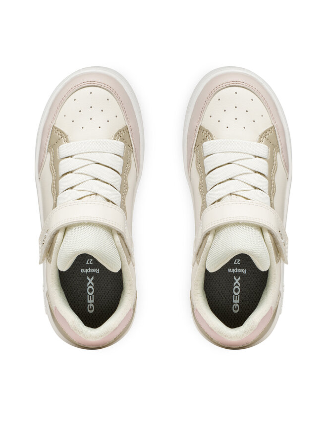 Geox Sneakers Geox J Eclyper Girl J65LRB 054AJ C1M2X S Écru