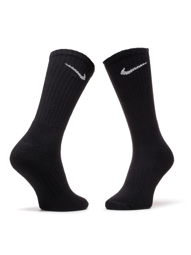 Nike Набір 3 пар високих чоловічих шкарпеток Nike SX4508-001 Чорний