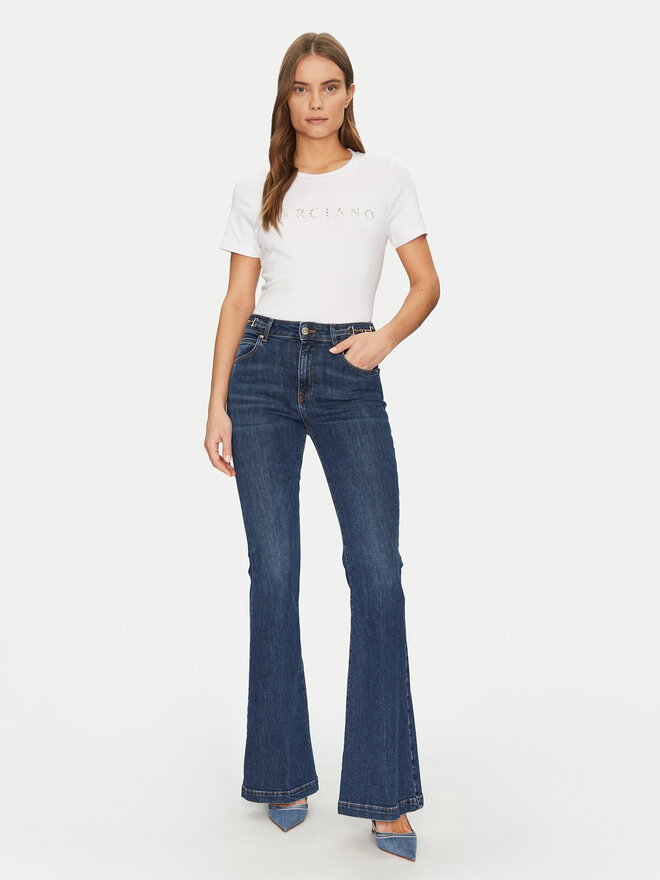 Marciano Guess Marciano Guess Póló 5GGI00 6008A Fehér Slim Fit