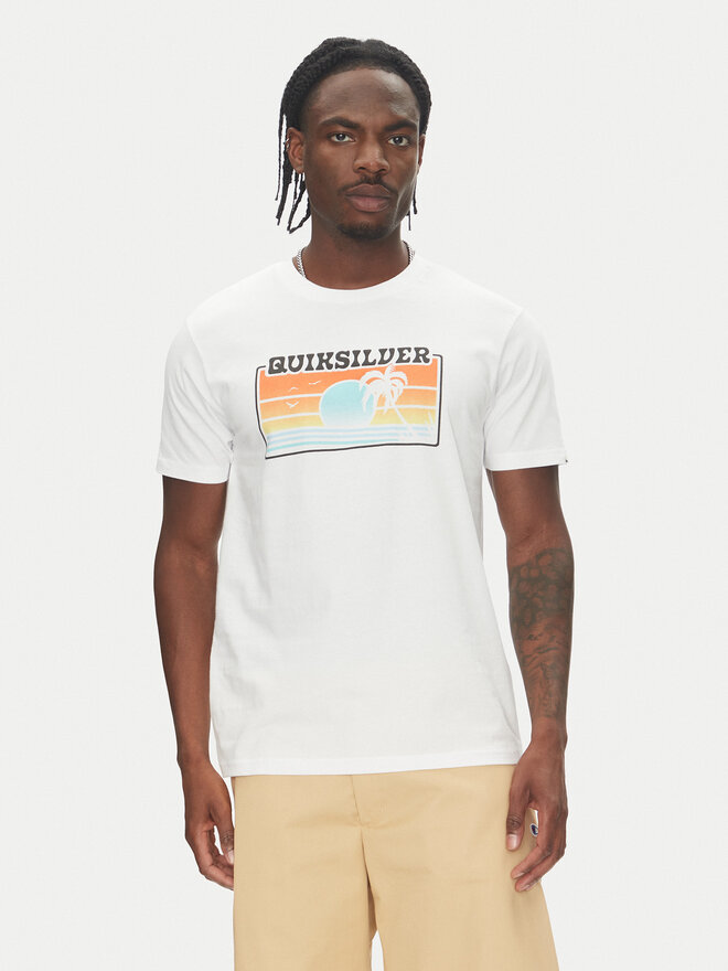 Quiksilver Quiksilver Marškinėliai EQYZT08065 Balta Regular Fit