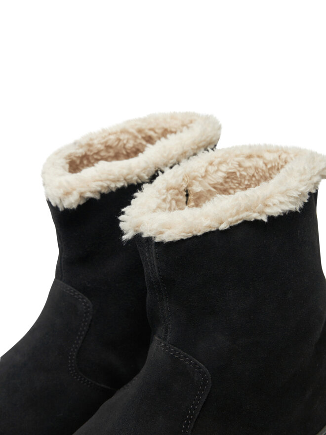Birkenstock Kozačky Birkenstock Lille Kids Leve M 1017843 Černá
