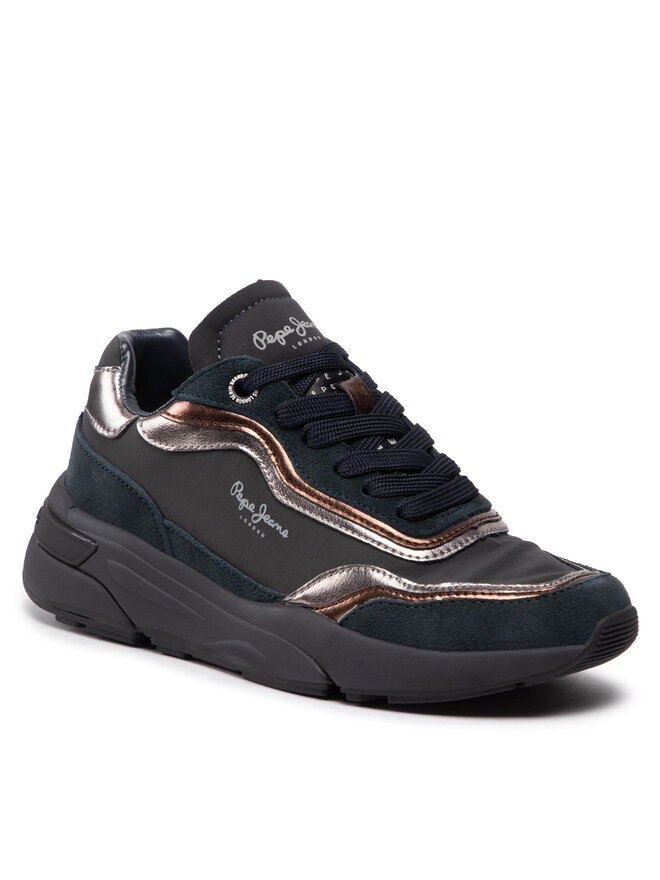 Pepe Jeans Sneakers Pepe Jeans Arrow Pop PLS31399 Schwarz