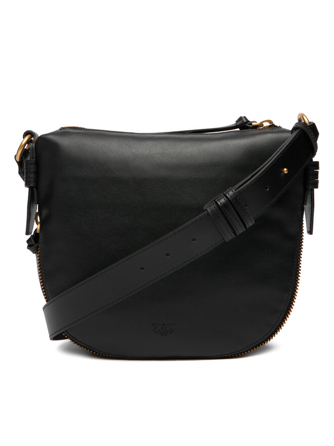 PINKO Τσάντα PINKO Hobo Zip Around Mini Ai 25-26 PLTT 105332 A0QO Μαύρο