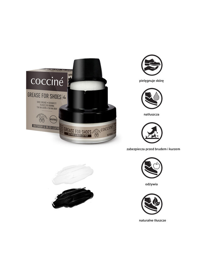 Coccine Cipőviasz Coccine Grease For Shoes 55/29/50/02/A/v4 Fekete