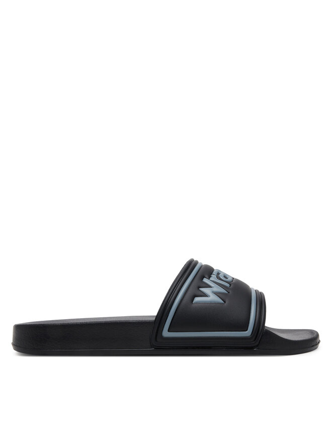 Wrangler Klapki Wrangler Avwewll Silder Men Low 20251042 Czarny