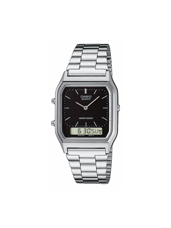 Casio Ρολόι Casio AQ-230A-1DMQYES Ασημί