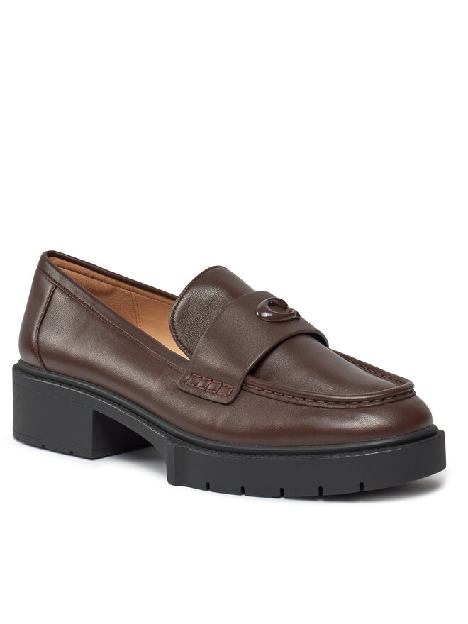 Coach Loafersy Coach Leah CB990 Brązowy