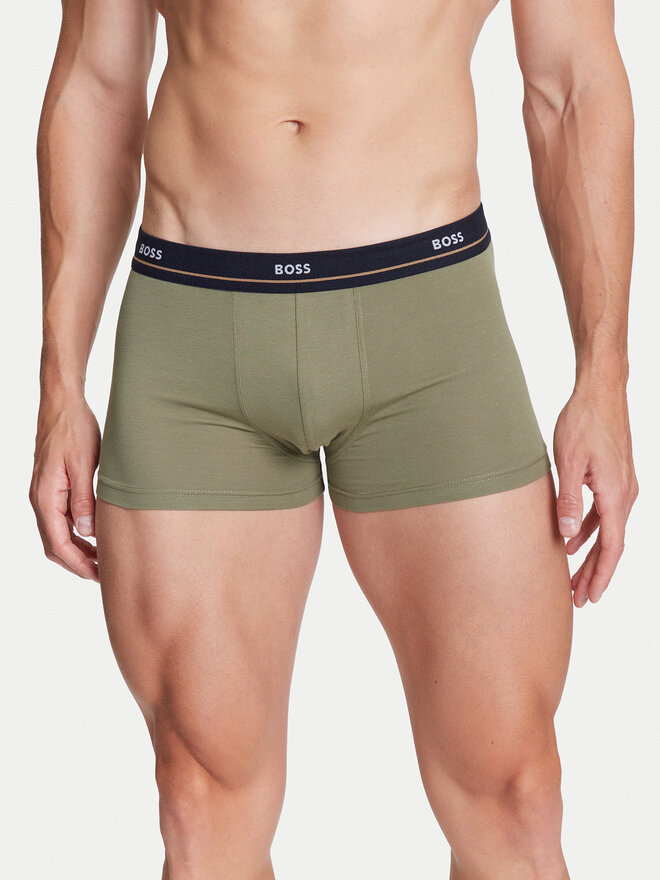 BOSS BOSS 5 darab boxer Essential 50531660 Fekete