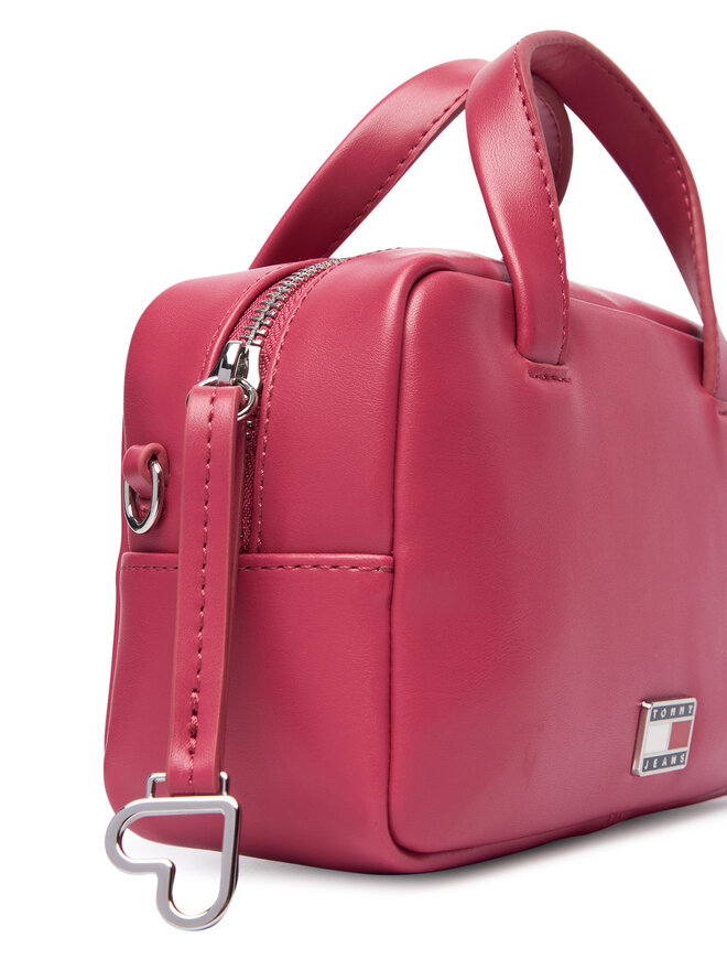 Tommy Jeans Handtasche Tommy Jeans Tjw City Trunk Crossover AW0AW18084 Rot