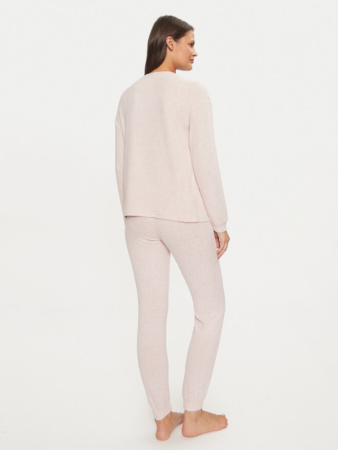 Selmark Selmark Pizsama P8273 Rózsaszín Relaxed Fit