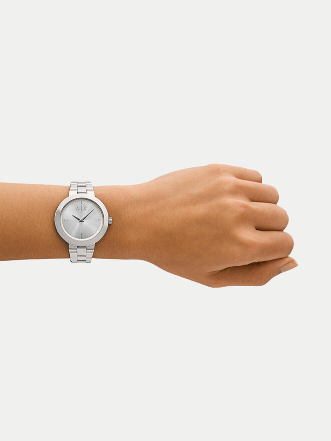 Armani Exchange Uhr Armani Exchange Jackie AX5170 Silberfarben