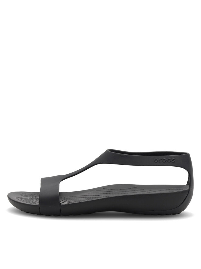 Crocs Sandały Crocs SERENA SANDAL 205469-060_ Czarny