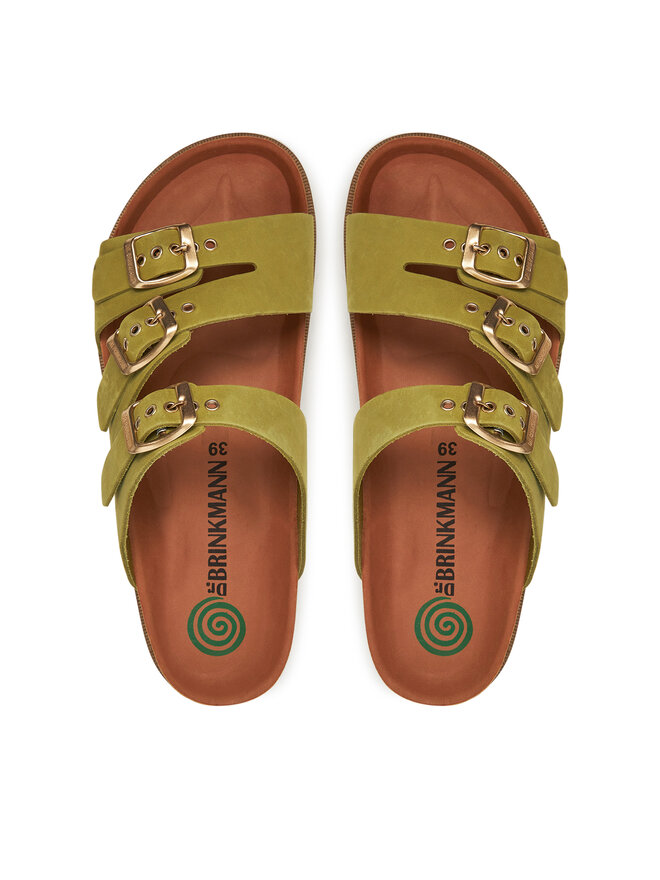 Dr. Brinkmann Pantoletten Dr. Brinkmann 700684-71 Grün