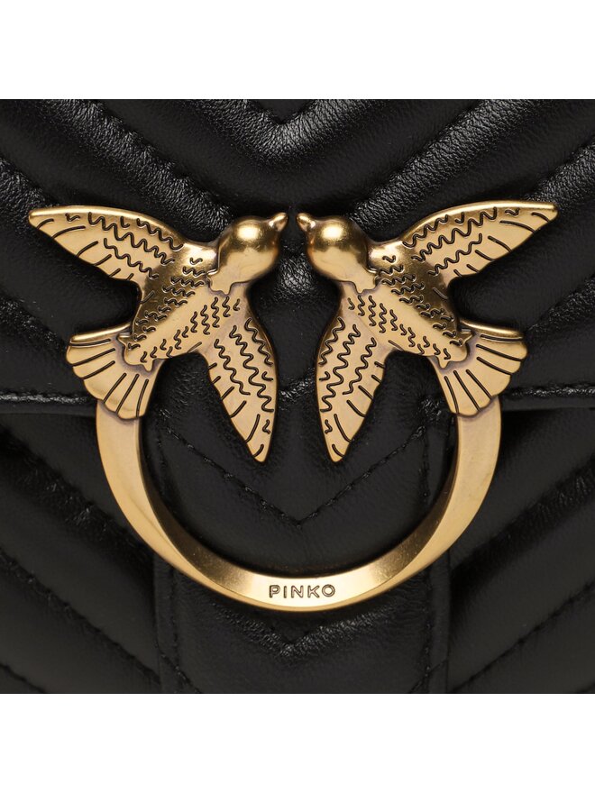 PINKO Torebka Pinko Love Lady Puff Mini Cl PE 23 PLTT 100044 A0GK Czarny