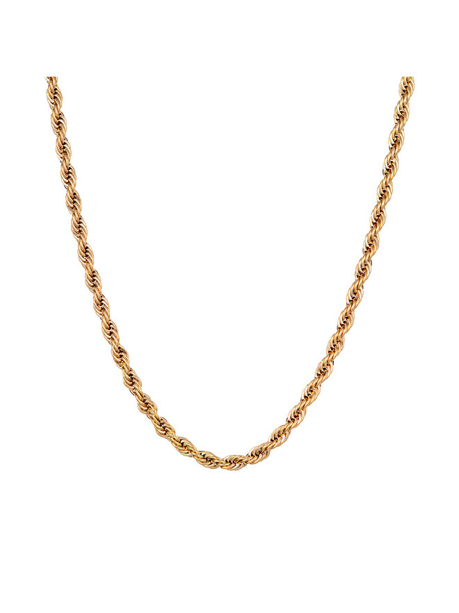 ICED STUFF Kette ICED STUFF Rope Goldfarben