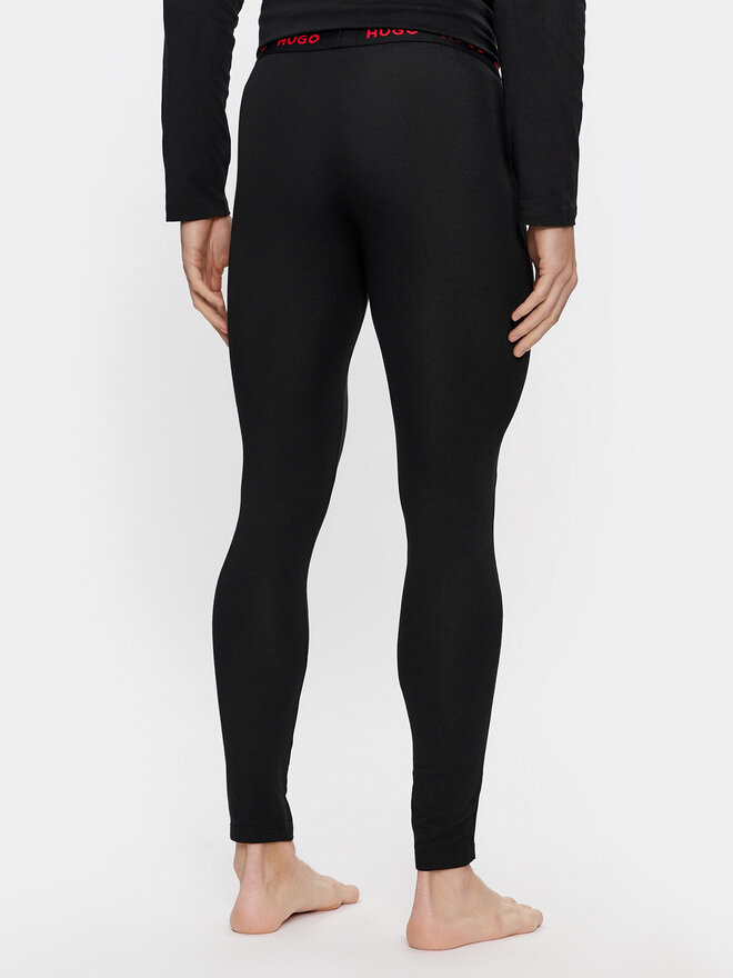 HUGO Hugo Hosszú alsónemű Long John Linked 50485314 Fekete Skinny Fit