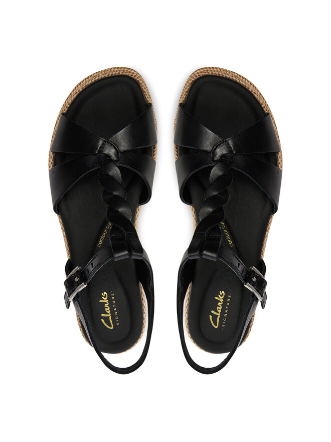 Clarks Basutės Clarks Kimmei Twist 26176391 Juoda