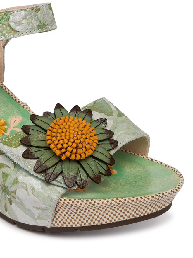 Laura Vita Sandalen Laura Vita Barry 36 Grün