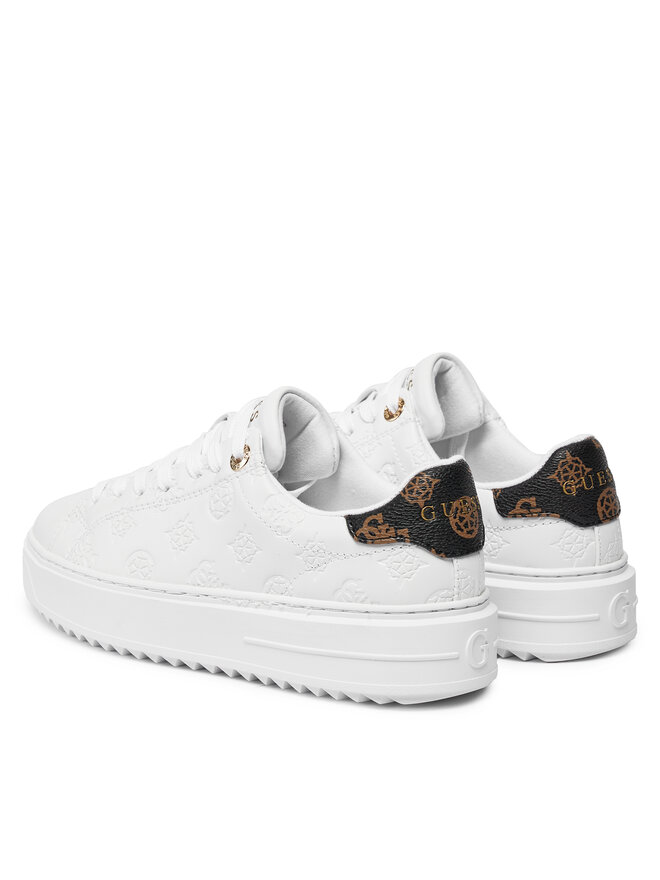 Guess Sneakersy Guess Denesa4 FLPDS4 FAL12 Bílá