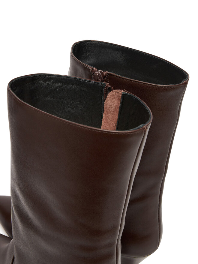Weekend Max Mara Ботильйони Weekend Max Mara Rollio 2525796055600 Коричневий