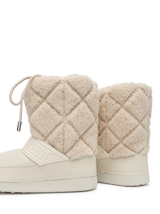 LOVE MOSCHINO Śniegowce LOVE MOSCHINO JA24422G0NISJ12B Écru